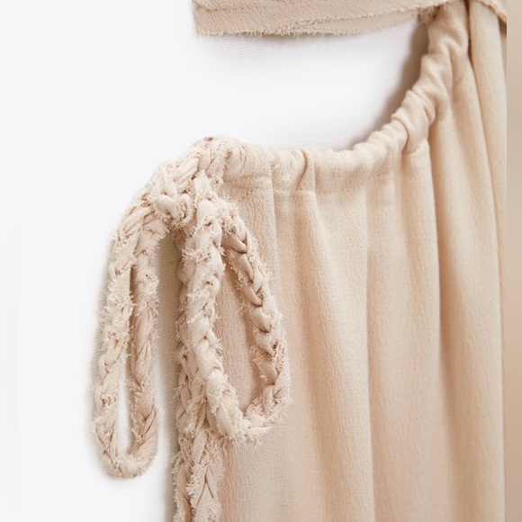 NWT Zara Cut-Out Maxi Dress Size M 8342/211 - Picture 10 of 15